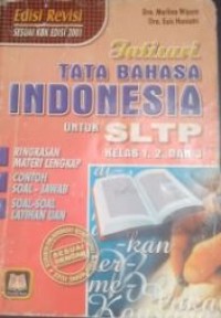 Image of Intisari Tata Bahasa Indonesia untuk SMP kelas 1,2, dan 3