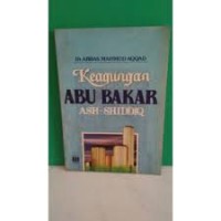 Image of KEAGUNGAN ABU BAKAR ASH-SHIDDIQ