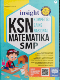 Image of Insight KSN Matematika SMP