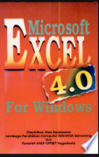 Image of Microsoft Excel 4.0 For Windows