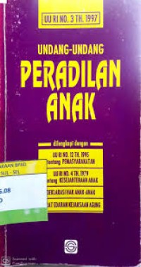 Image of UNDANG-UNDANG PERADILAN ANAK