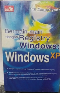 Image of Bermain - main dengan registry windows : windows xp