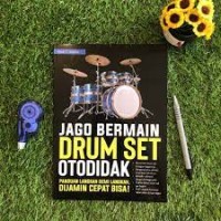Image of Jago bermain drum set otodidak